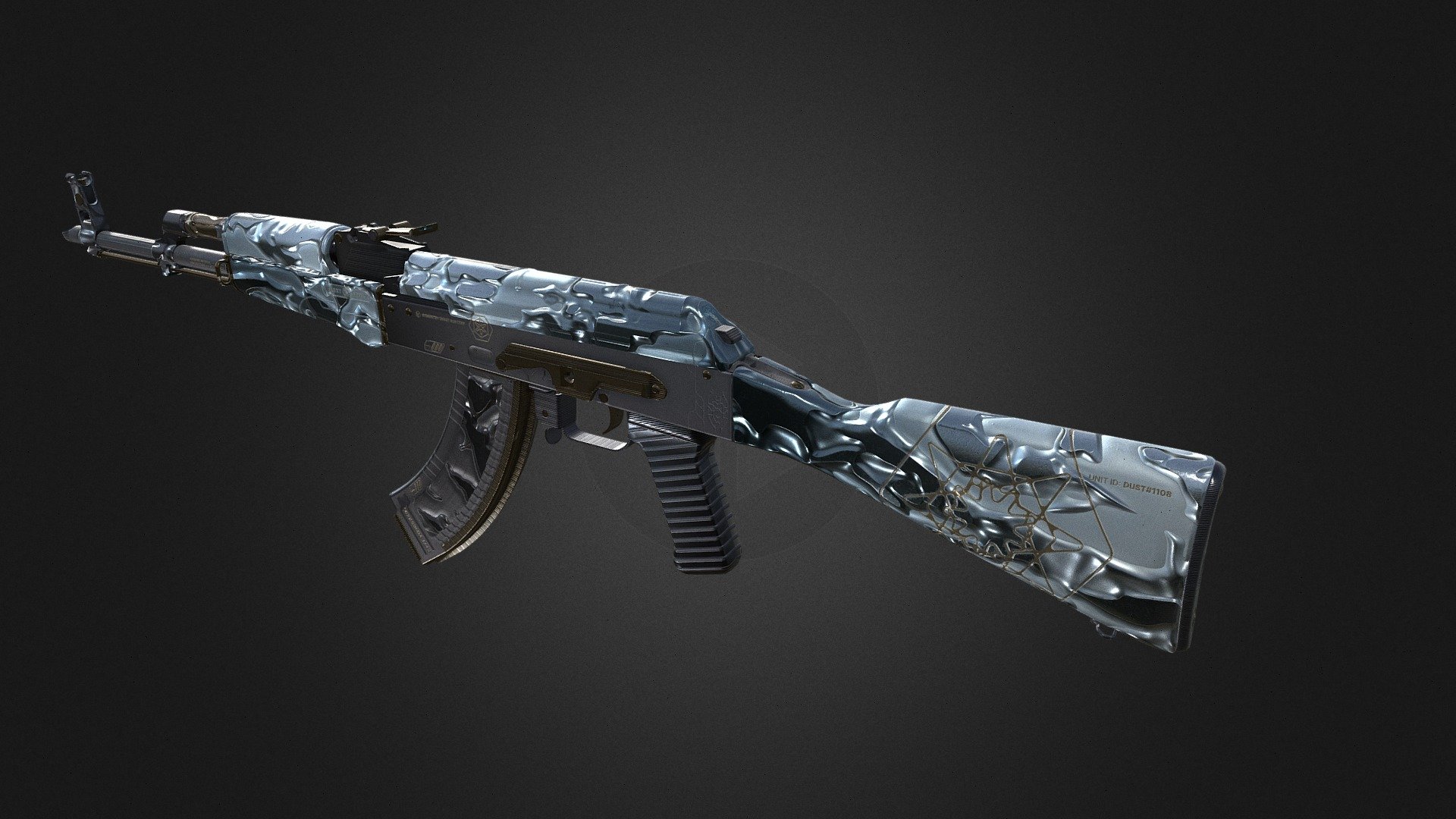 AK47 - Sleet Storm (CS2) - 3D model by tanapta [65ae18b] - Sketchfab