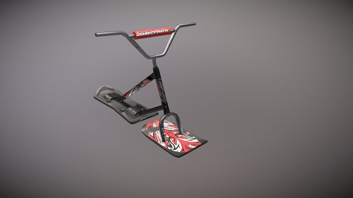 Low-Poly Outer edge SNOW MX 3D Model