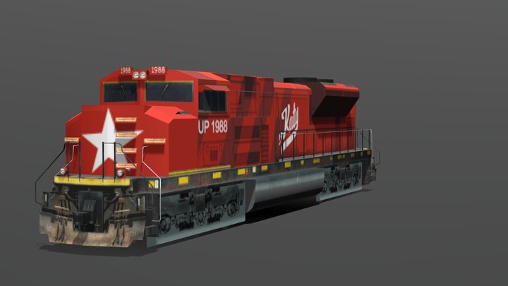 union pacific emd sd70ace 1988