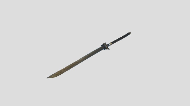 bugu_katana04_obj 3D Model