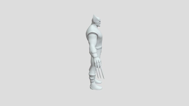 Wolverine 3D Model