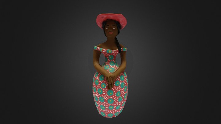 Boneca de barro 3D Model