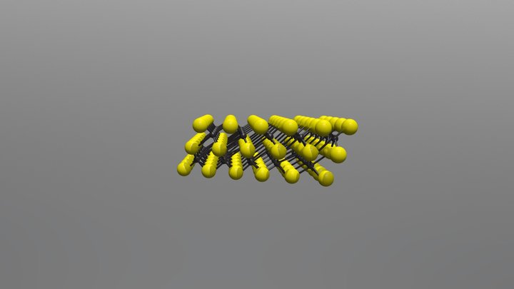 Ti3C2 MXene 3D Model