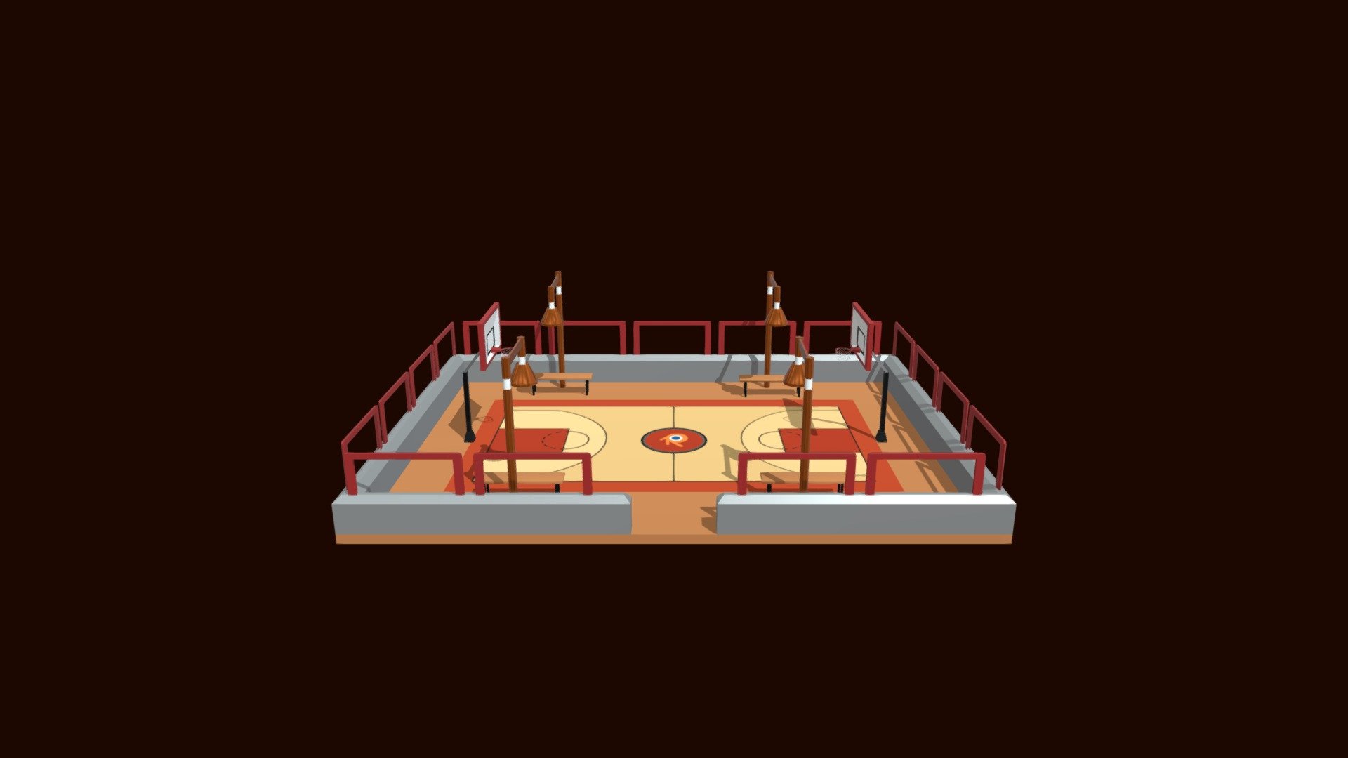 BASKET BALL COURT