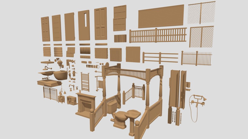 Buildings_Kit_1.0 FBX (CC0)