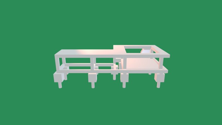 Jacuzzi e Deck Eng Wlamir 3D Model