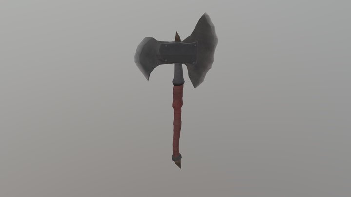 WeaponCraft Orc Axe 3D Model