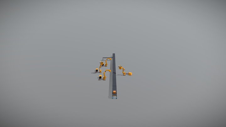 Robot V2 3D Model