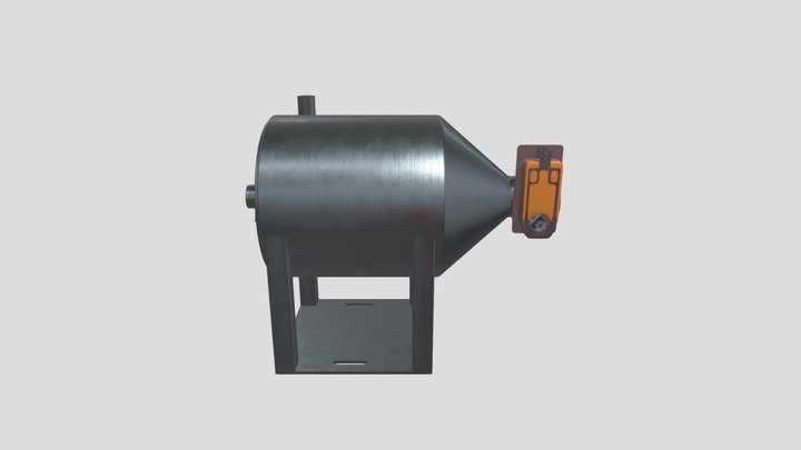 Grain Bin 3D Model