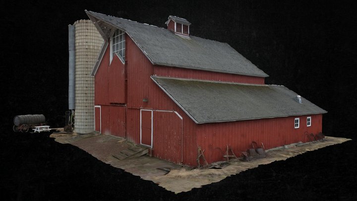 The Stroh Dickens Barn at the Ag Heritage Center 3D Model