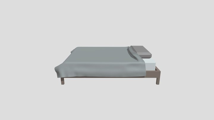 Bed 3D Model