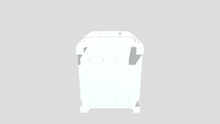 Шкаф гуманитарный СБ 3D Model