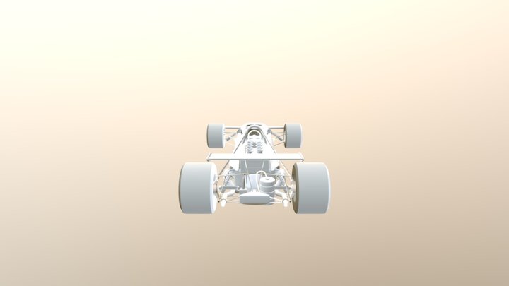 McLaren M14A Formula 1 3D Model