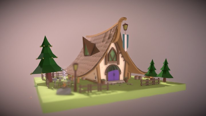 Cosy House 3D Model