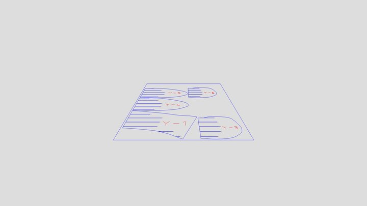 Bust_ Radial Slices_Y1_Y3_Y4_Y5_Y6 3D Model