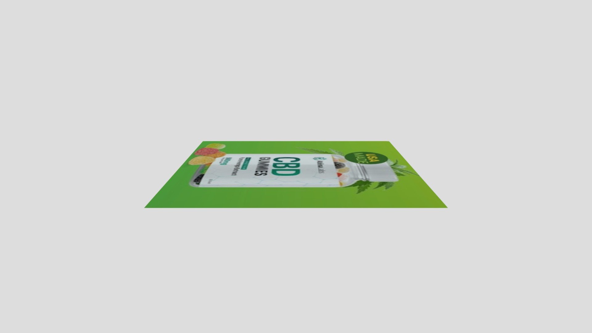 Atena Labs CBD Gummies : Price and Official 2024 - 3D model by Atena ...