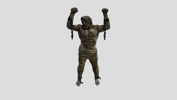 Man of Chains 3D Model