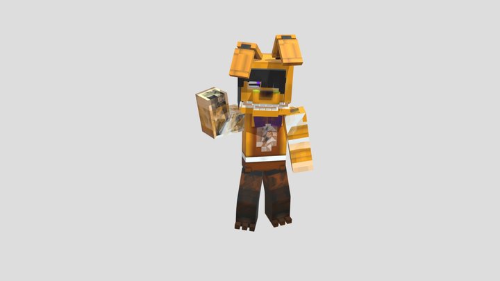 William_afton_in_spring_bonnie_sute 3D Model