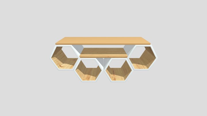 Honeycomp Table – Modello 3D gratuito STL