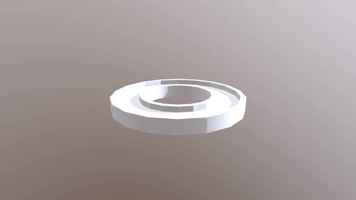 325 Ema Westerfeld Tic Tac Toe O FBX 3D Model