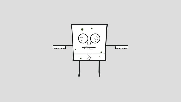 Doodlebob 3D Model