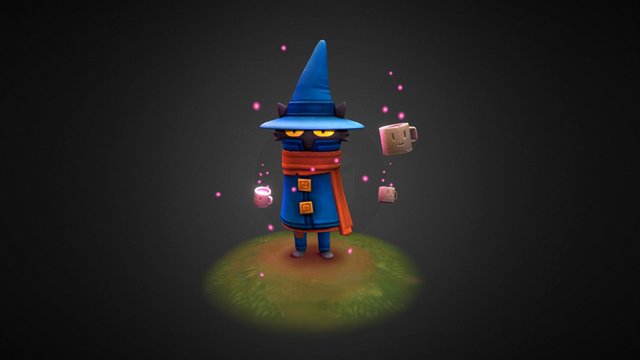 Coffee Mage 3D Model