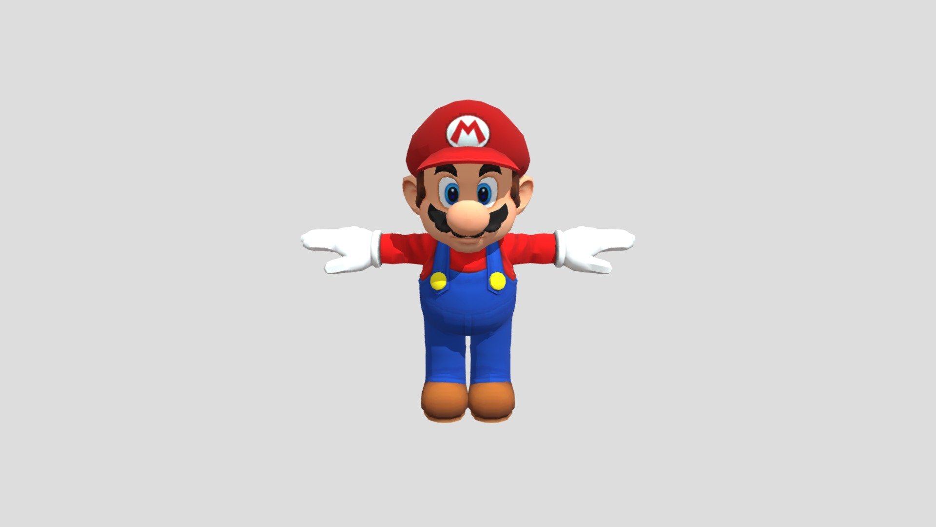 Mario - Download Free 3D model by VERST (@VERST) [65be678]