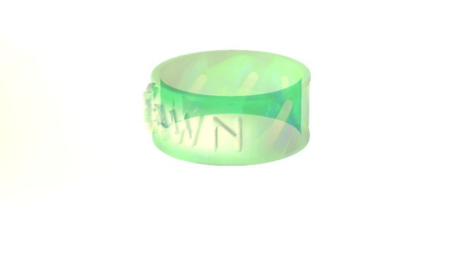 Green Ring 3D Model