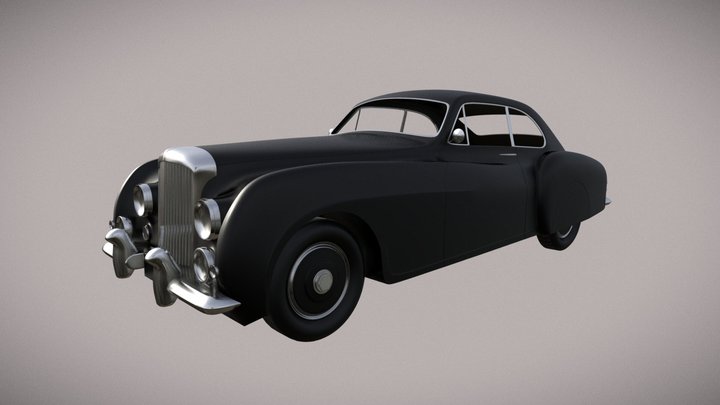 Bentley Continental R 1954 3D Model