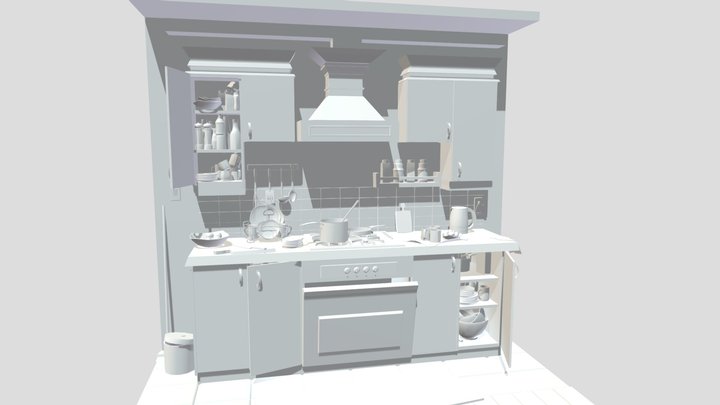 kitchenFinal2 3D Model