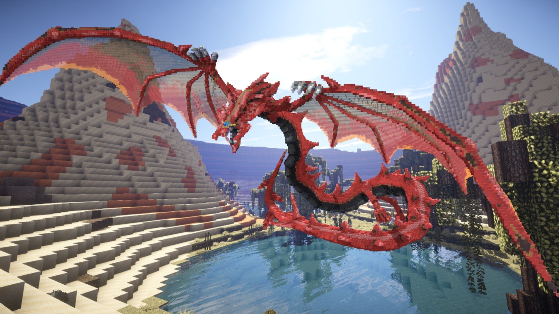 Minecraft Uria, Lord of Searing Flames Build