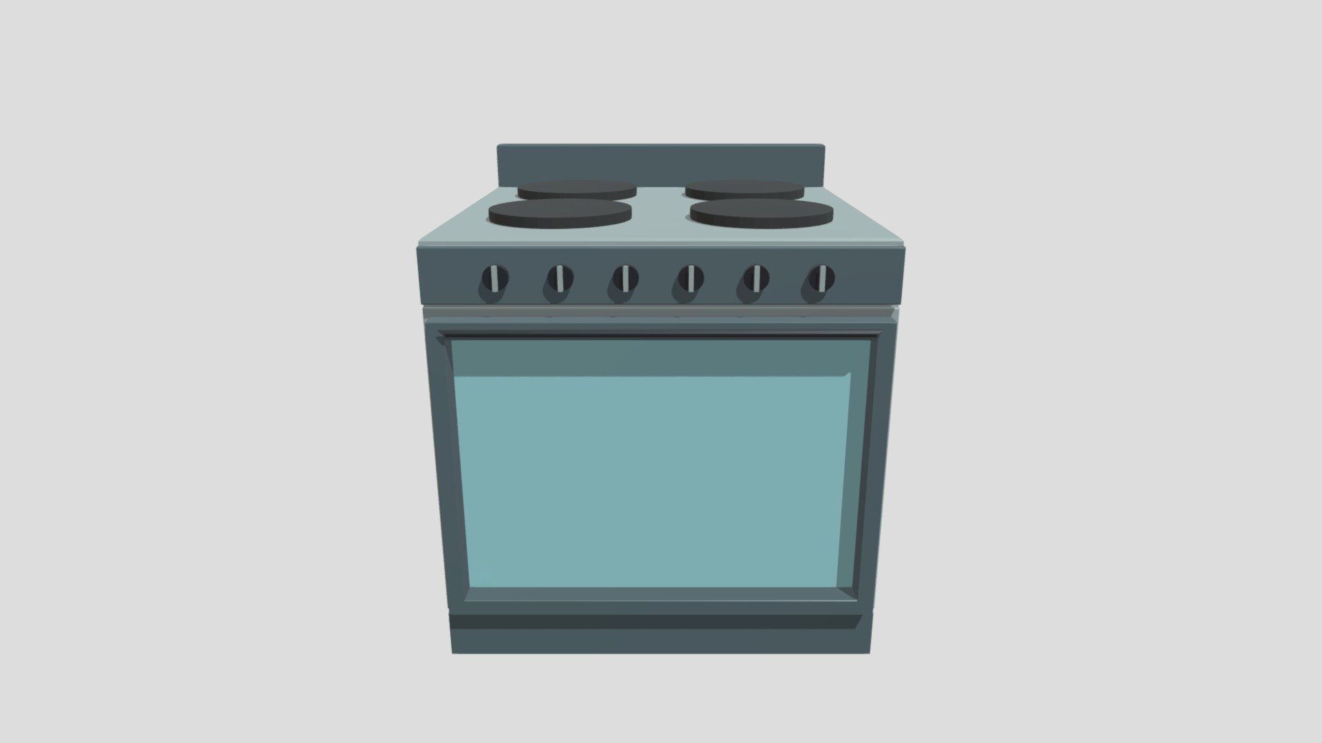 Lowpoly oven Download Free 3D model by CodingForDinner [65c0ca2