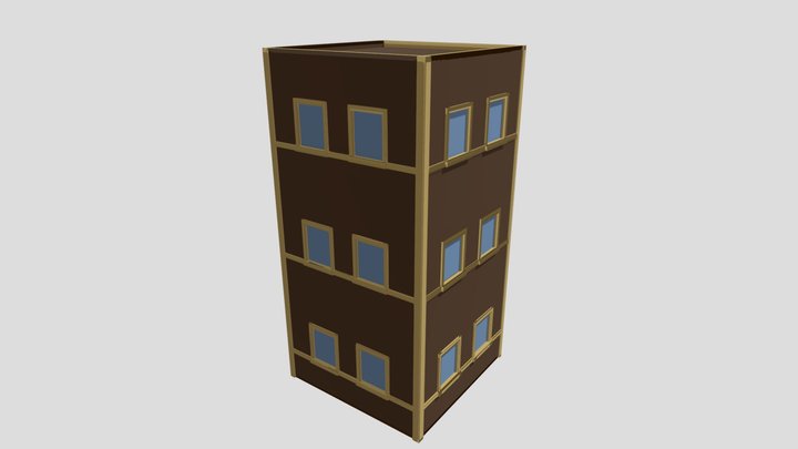 Skyscraper for assignment 3D Model