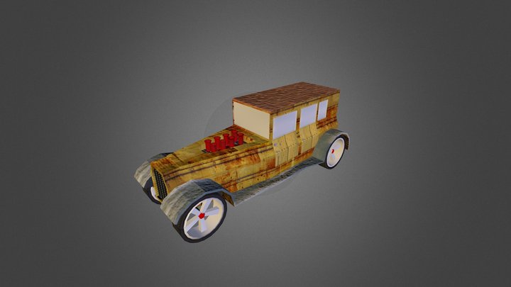 steampunk_car 3D Model