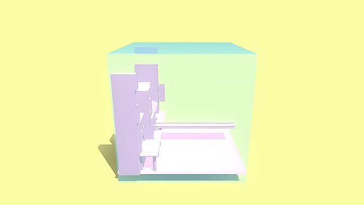 Pastel City 3D Model