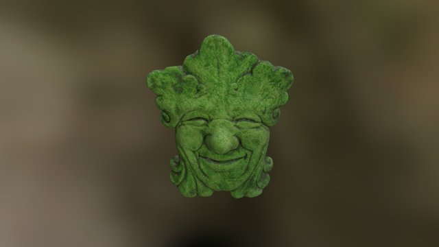 Green Man 2 3D Model