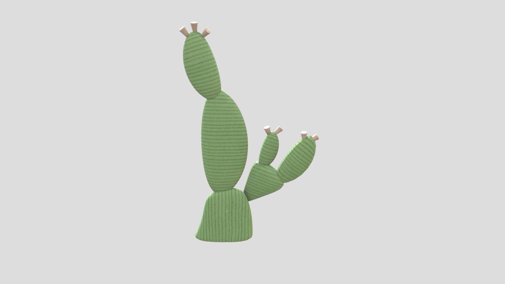 tall cactus - 3D model by Anton.Kasian.Edberg [65c554e] - Sketchfab
