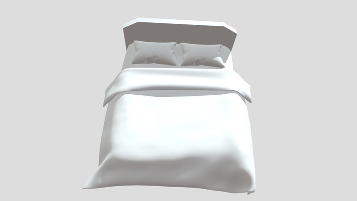 bed 3D Model