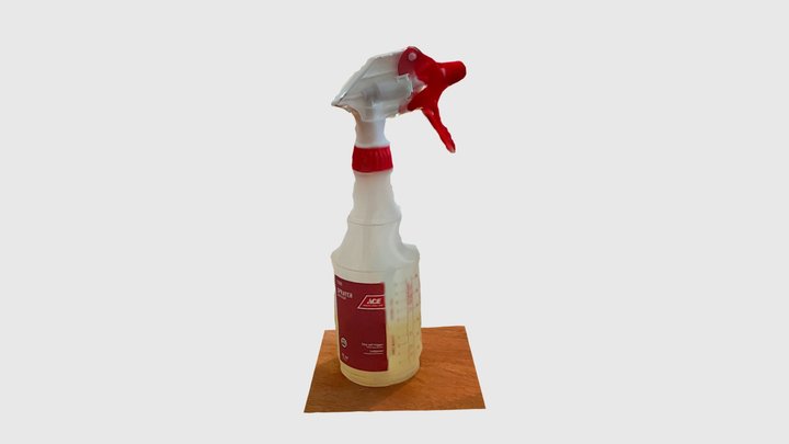 Spray bottle 3D Model