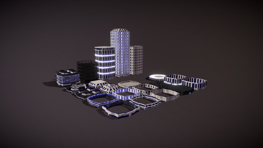 Apartment Houses - Modular pack
