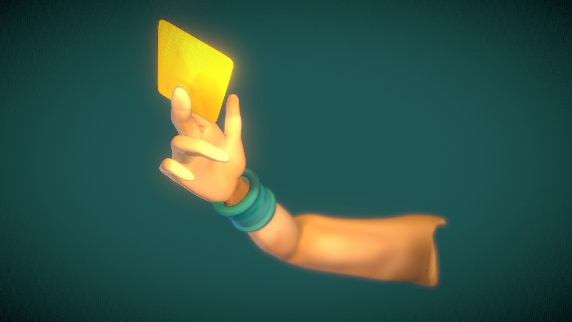 Stylized Arm - Shinin' Gold