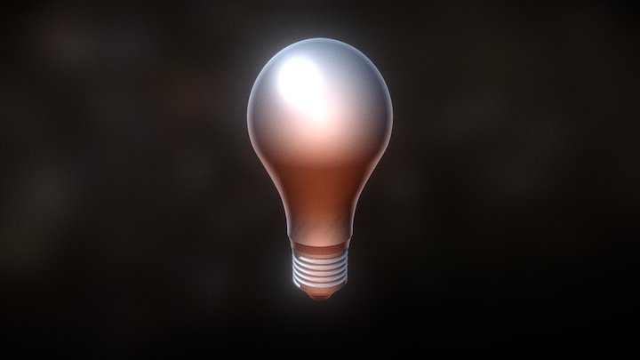 Light Bulb LED 3D Model
