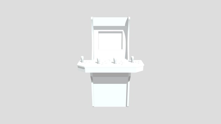 Free Arcade Machine Model 3D Model
