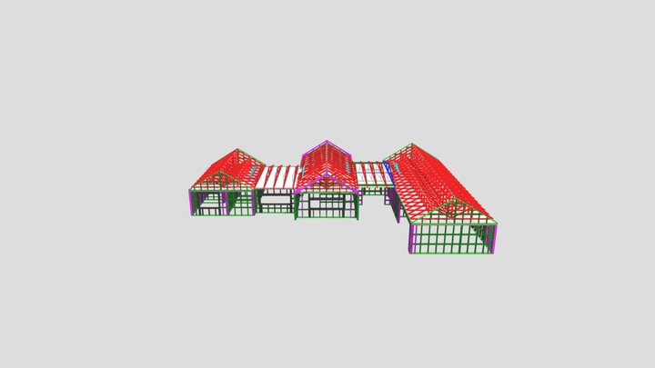 Humphries - Truss_ 3D Model