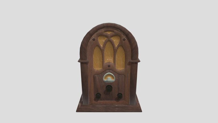 Radio – Kostenloses 3D-Modell STL