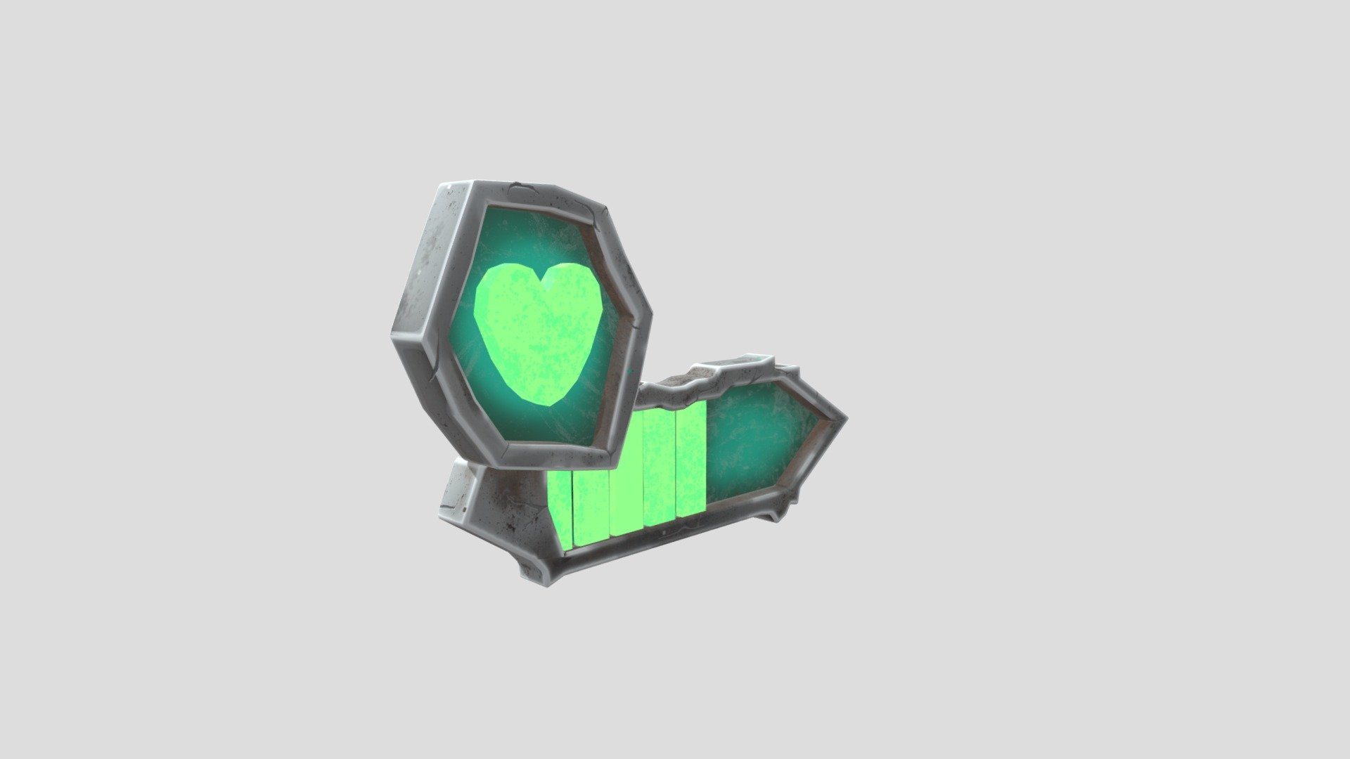 UI 3D Healthbar - 3D model by Flyzzio [65ca5f5] - Sketchfab