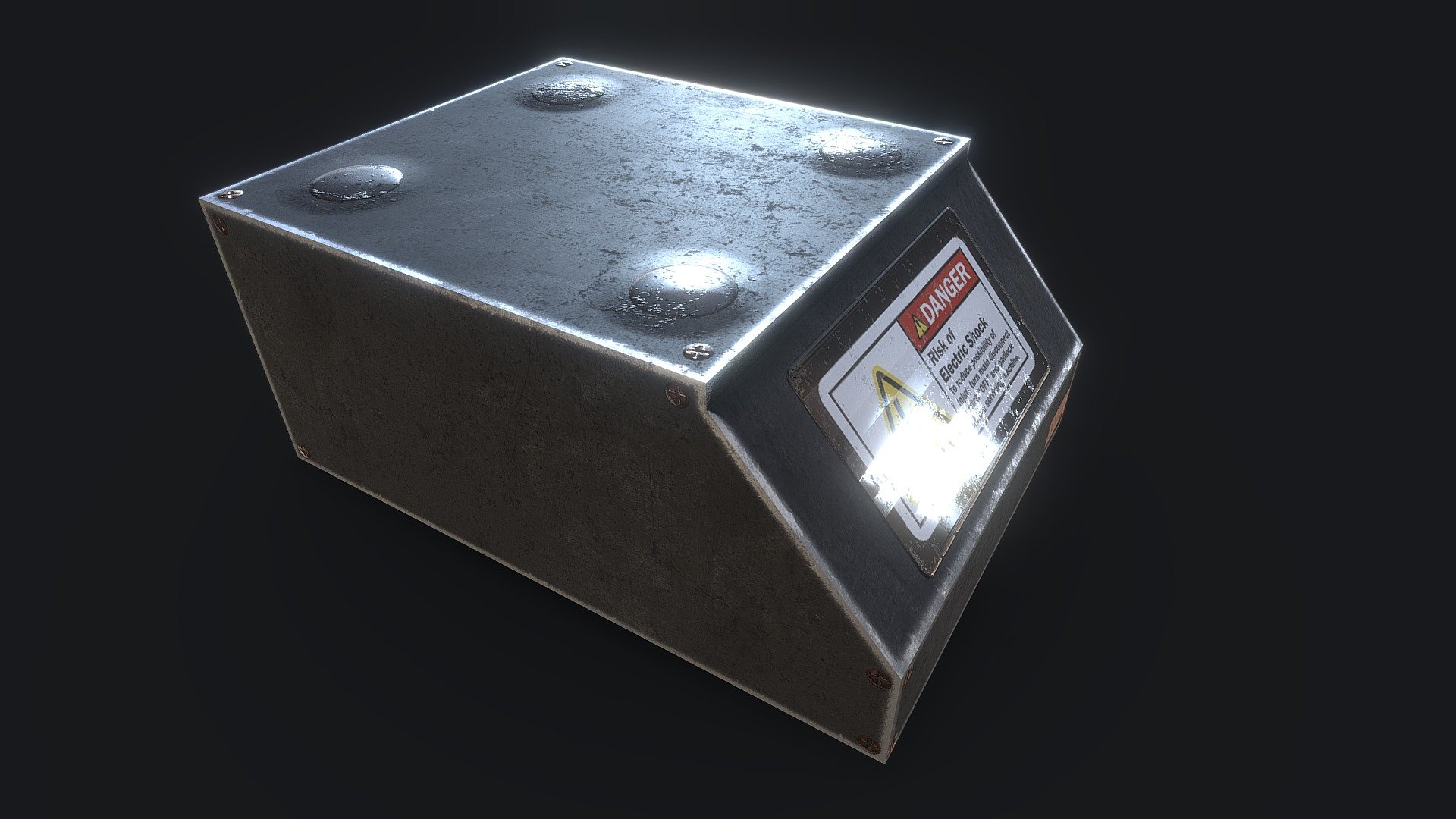 generator battery - 3D model by omarjayusi [65cacec] - Sketchfab