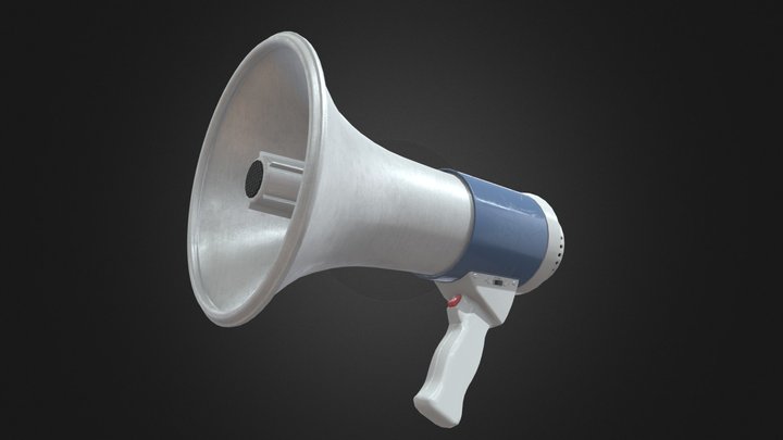 The loudspeaker 3D Model