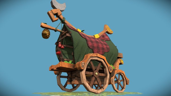 Merchant's Shop 3D Model