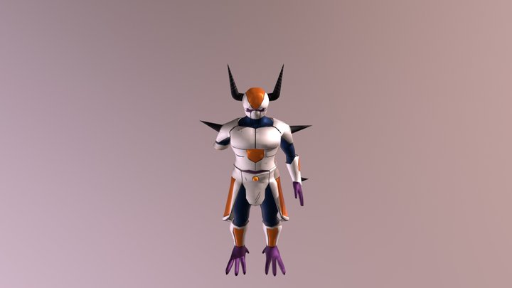 Frieza Race Original Character (Esky) 3D Model